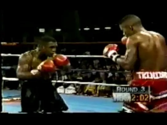 1995-11-18 Felix Trinidad vs Larry Barnes (IBF Welterweight Title)