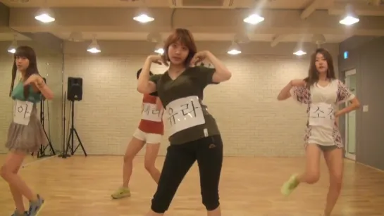 [VK] Girl's Day - Twinkle Twinkle Dance practice #1