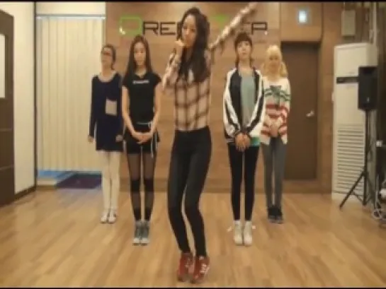 110412 Star Dance School - Girl's Day Hyeri - Choreography point for 'Mammamma' Dance