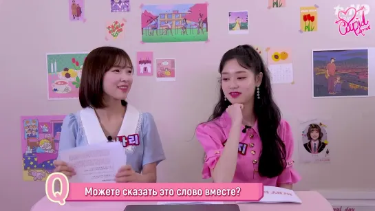 · Рус.саб · 200617 · Арин из OH MY GIRL и Доа из FANATICS на tvN D "The World of My 17" Actress Idols Challenge, часть 1 ·