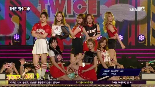 [Perf] Twice - Like Ooh-Ahh (160628 SBS MTV The Show)