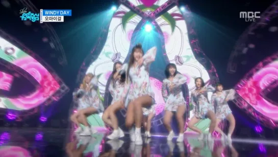 [Perf] Oh My Girl - Windy Day (160625 MBC Music Core)