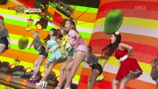 [Perf] Fiestar - Apple Pie (160624 KBS Music Bank Half-Year Special)