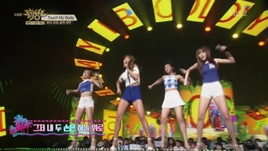 [Perf] Joy, Momo, Seungyeon, Yuju - Touch My Body (160624 KBS Music Bank Half-Year Special) [Special Stage]