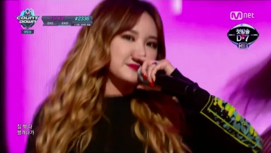 [Perf] EXID - L.I.E (160623 Mnet M!Countdown) [No.1 Nominees]