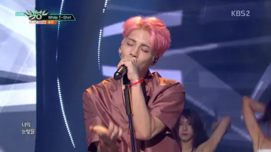 [Perf] Jonghyun - White T-Shirt (160617 KBS Music Bank)