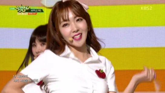 [Perf] Fiestar - Apple Pie (160610 KBS Music Bank)