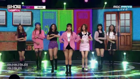 [Perf] CLC - No oh oh (160608 MBCmusic Show! Champion)