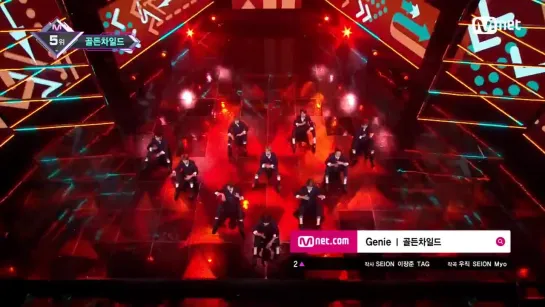 [VK][181108] Golden Child - Genie @ M!Countdown