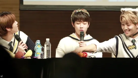 [VK][171014] Golden Child (focus Donghyun) @ Daehangno fansign