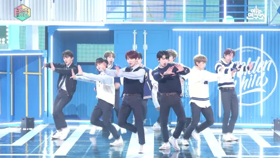 [VK][201010] Golden Child - Pump It Up @ Music Core Fancam