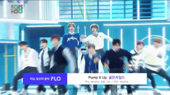 [VK][201010] Golden Child - Pump It Up @ Music Core