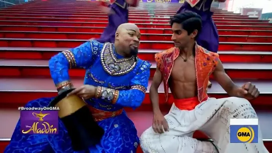 Cast of Aladdin performs «Friend Like Me»