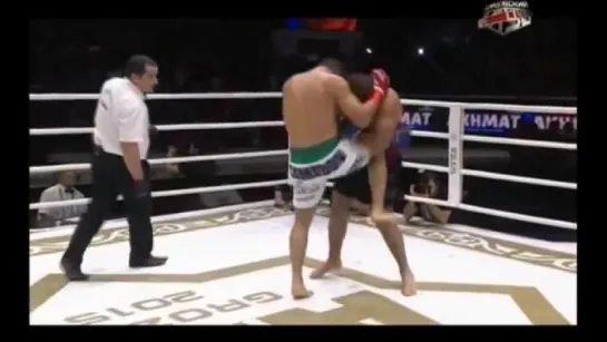 Zabit Samedov vs Dzevad Poturak «Грозная битва 6» 22.08.2015 ММА,Бокс