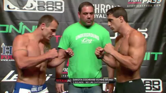 Titan FC 34_ Healy vs Edwards Weigh-in