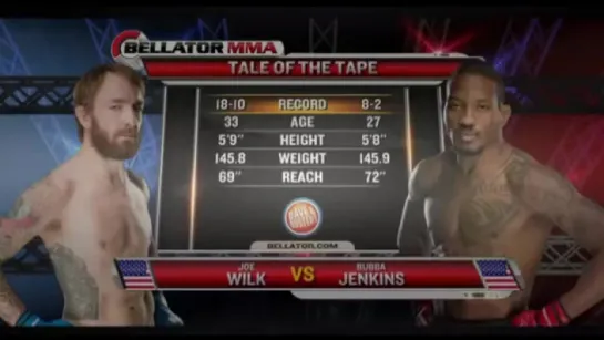 Bellator MMA 139_ Jenkins vs Wilk (June 26, 2015) Preliminary Card