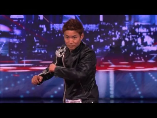 Kenichi Ebina Performs an Epic Matrix- Style Martial Arts Dance - America's Got Talent