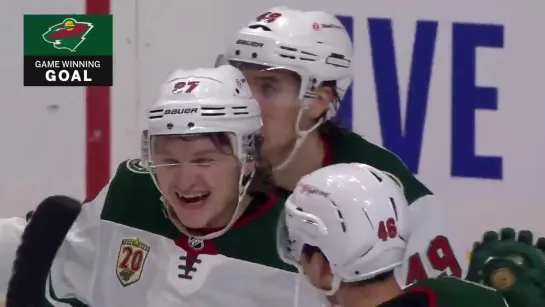 Kaprizov's first NHL goal