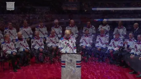 Rangers celebrate 25th anniversary of 1994 Stanley Cup victory