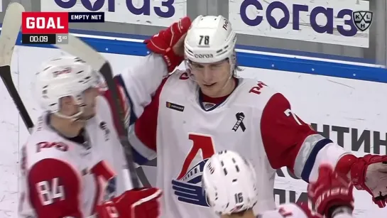 Maxim Shalunov's first Hat-trick