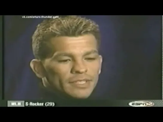 2000 г. Гатти рассказывает план на предстоящий бой  - Arturo Gatti vs. Joe Hutchinson