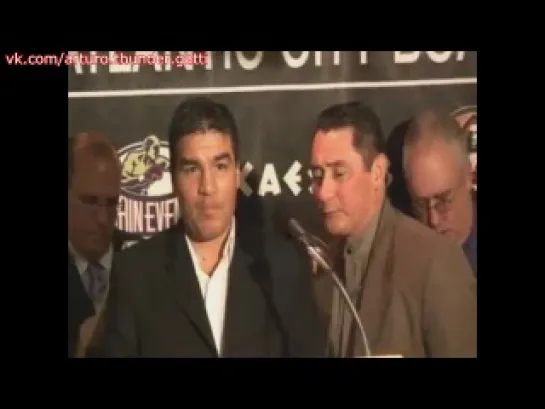 2006 Arturo Gatti vs. Carlos Baldomir -  fight press conference