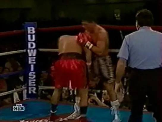 1995-01-14 Vinny Pazienza vs Roberto Duran II / Винни Пациенза - Роберто Дюран 2 [НТВ, В.И. Гендлин]