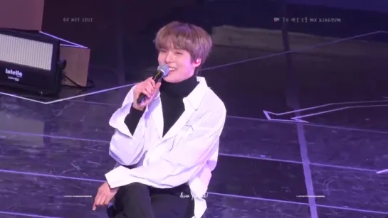 [VK][190105] MONSTA X fancam - Talk (Minhyuk focus) @ Fan-Con 'MX KINGDOM' with Monbebe