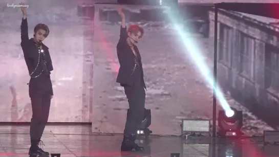 [VK][180830] MONSTA X fancam - Intro + Jealousy (Minhyuk focus) @ After Soribada Best K-Music Awards 2018