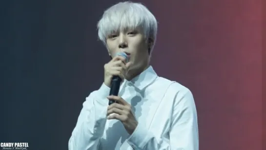 [VK][160518] MONSTA X fancam - Talk (Minhyuk focus) @ Showcase 'LOST'