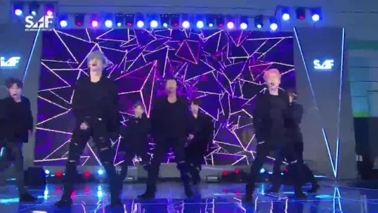 [RAW|VK][26.12.2016] MONSTA X - Fighter @ 2016 SAF BOOM UP DAY 5