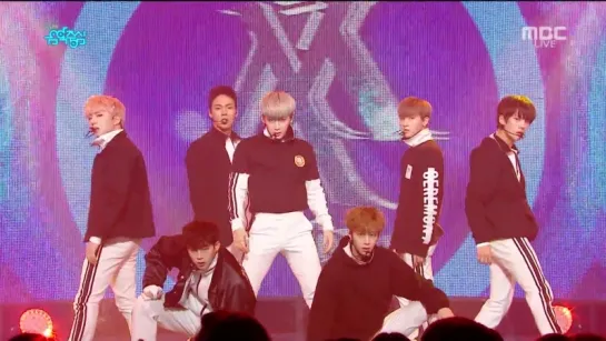 [RAW|VK][05.11.2016] MONSTA X - Fighter @ Show! Music Core