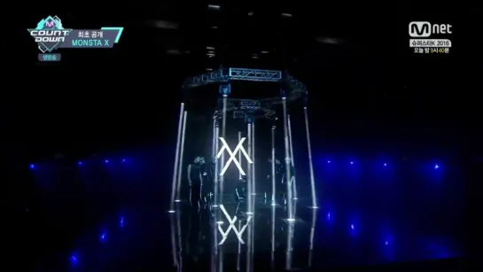 [RAW|VK][06.10.2016] MONSTA X - Fighter + Be Quiet _ Comeback Stage @ M!COUNTDOWN