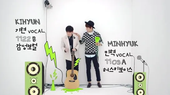 [VK][06.12.2014] KIHYUN & MINHYUK  _ WHO ARE YOU?