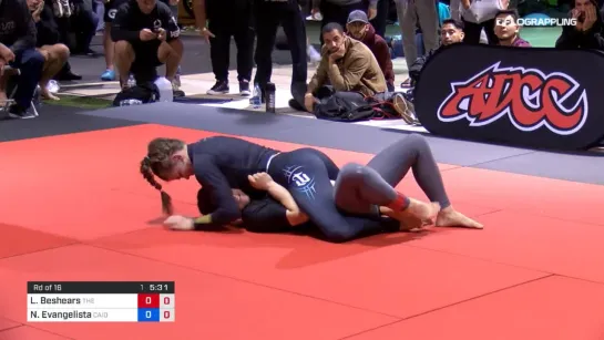 Lauren Beshears vs Nicole Evangelista 2019 ADCC North American Trials