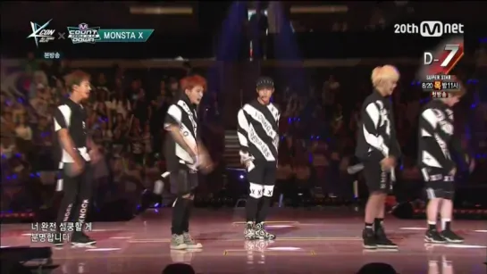 [VK] [13.08.15] Monsta X - Trespass  @ M! COUNTDOWN (KCON15LA)