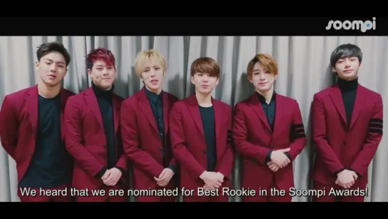 [ENG.SUB|VK][07.01.2016] Message for Soompi by Monsta X