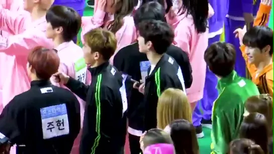 [VK][190107] MONSTA X fancam (Kihyun focus) @ Idol Star Athletics Championships 2019