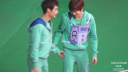 [FANCAM] 130128 EXO SHINee @ Idol Star Athletics Championships