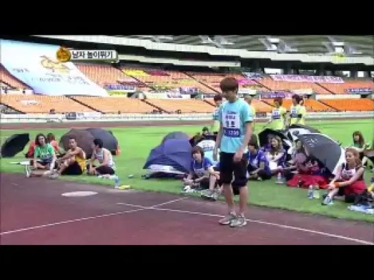 110827 Men's High Jump @ MBC 3rd Idol Star Athletics Championships