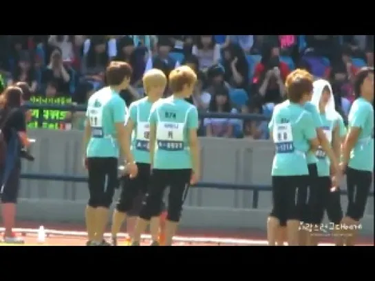 [fancam] 110827 SHINee Senorita Battle @ MBC 3rd Idol Star Athletics Championships