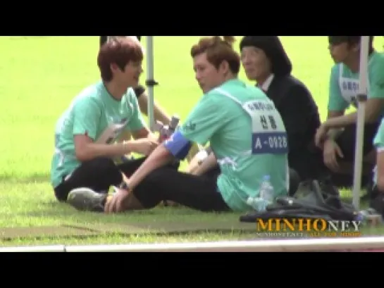 [MINHOney] 110827 MINHO @ Idol Athletics Championships