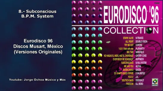 Eurodisco 96 (versiones completas) HD