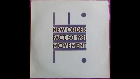 New Order - Fact Movement 1981 Full Album Vinyl