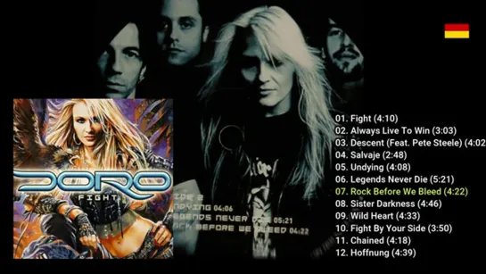 DORO (WARLOCK) 2002 - FIGHT - FULL ALBUM - HQ AUDIO