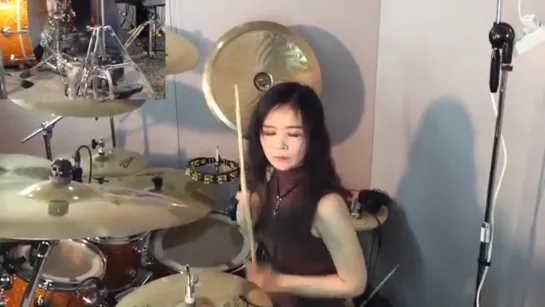 SLAYER - Raining Blood drum cover by Ami Kim