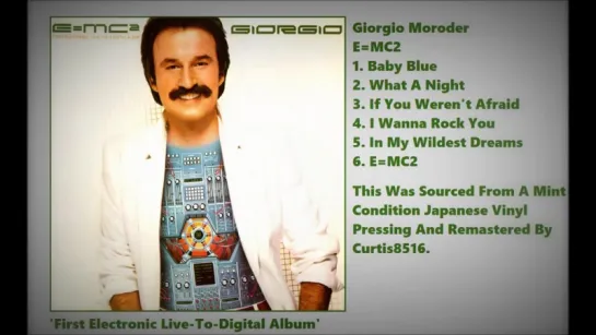 Giorgio Moroder - E=MC2 - 1979 (Full Album)