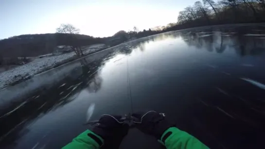 Accident à 80 km-h sur un lac gelé