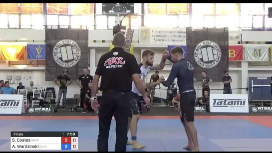 Sean Coates vs Adam Wardzinski 1st ADCC European Trials fin