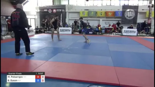 Muslim Patsarigov vs Ben Dyson 1st ADCC European Trials